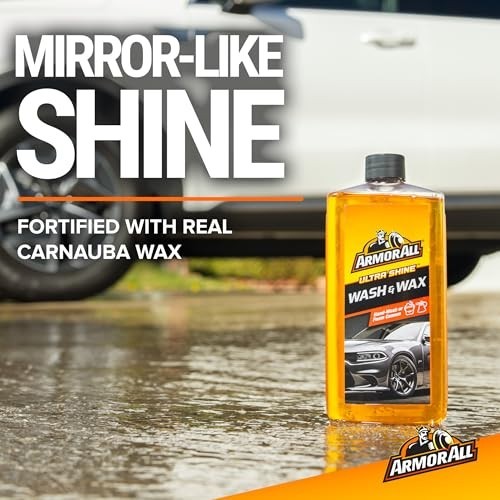 Car Wash & Cleaner Kit – Glass Wipes, Wash & Wax Concentrate, Protectant Spray,