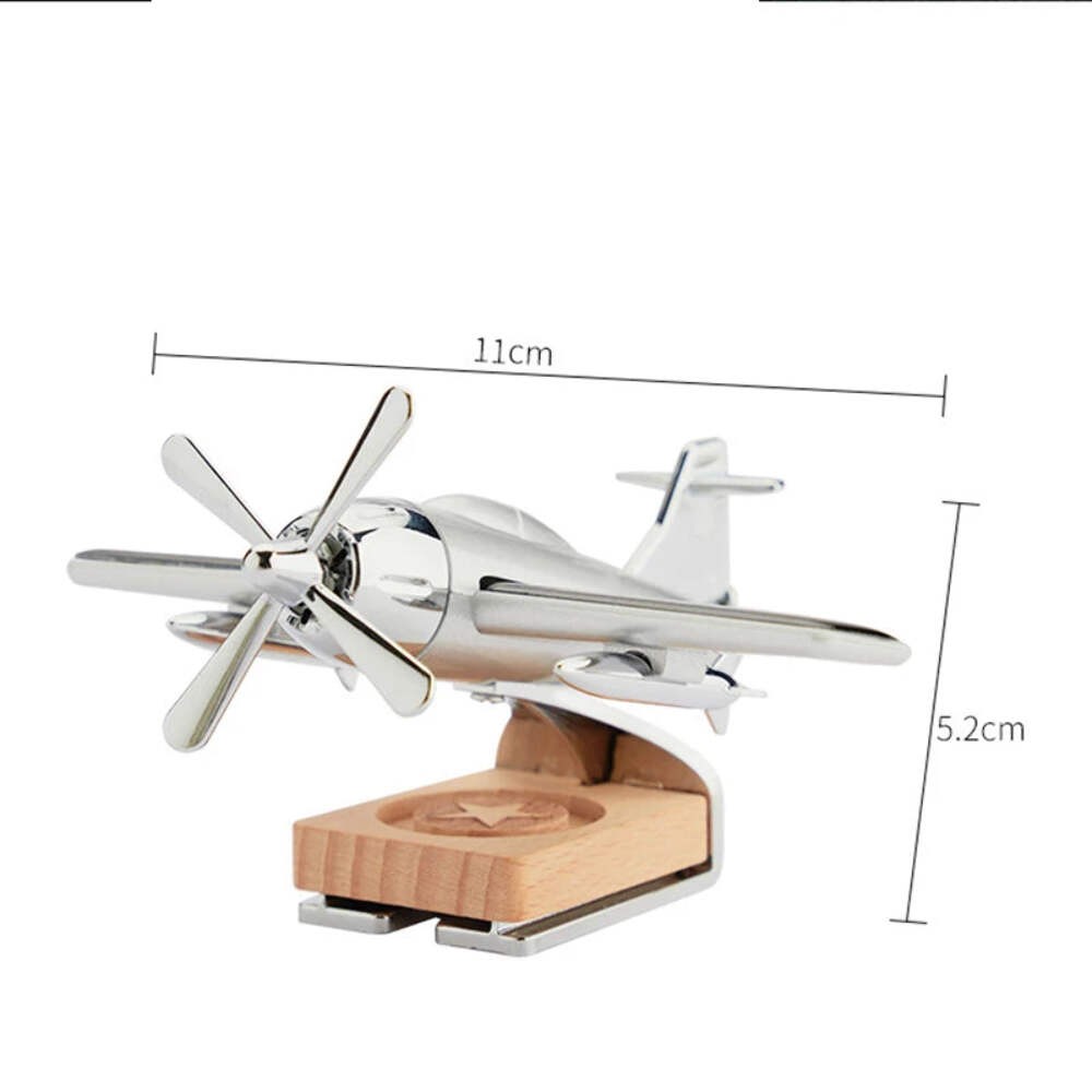 Car interior accessories solar airplane model center console decoration air SUV