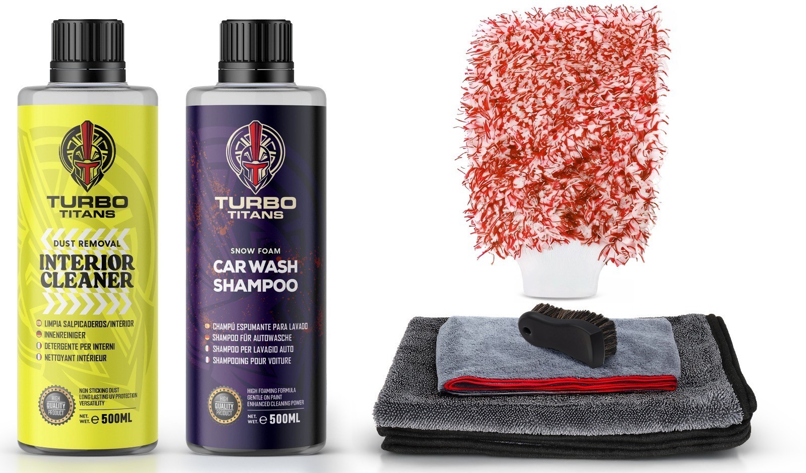 Complete new car care package, interior and exterior, all accessories included
