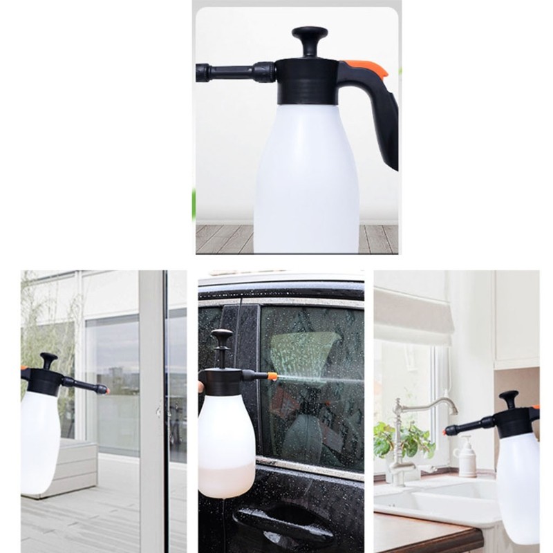 Foam Sprayer Hand Pump Pressure Nozzle for Car Wash Watering Can Outdoor