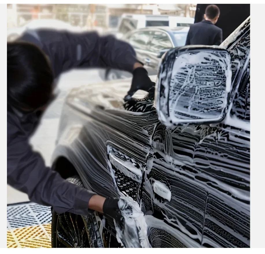 6Pack Car care Microfiber Detailing For Quattro Wash Mitt dry Towel Cleaning