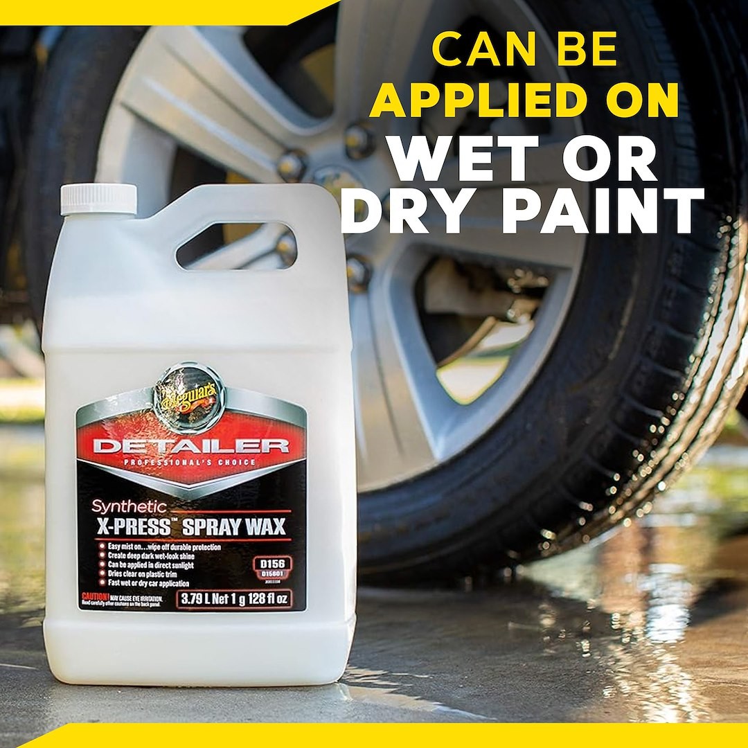 Meguiars D15601 Car Wax Liquid 1 Gallon Can w/o Applicator Single