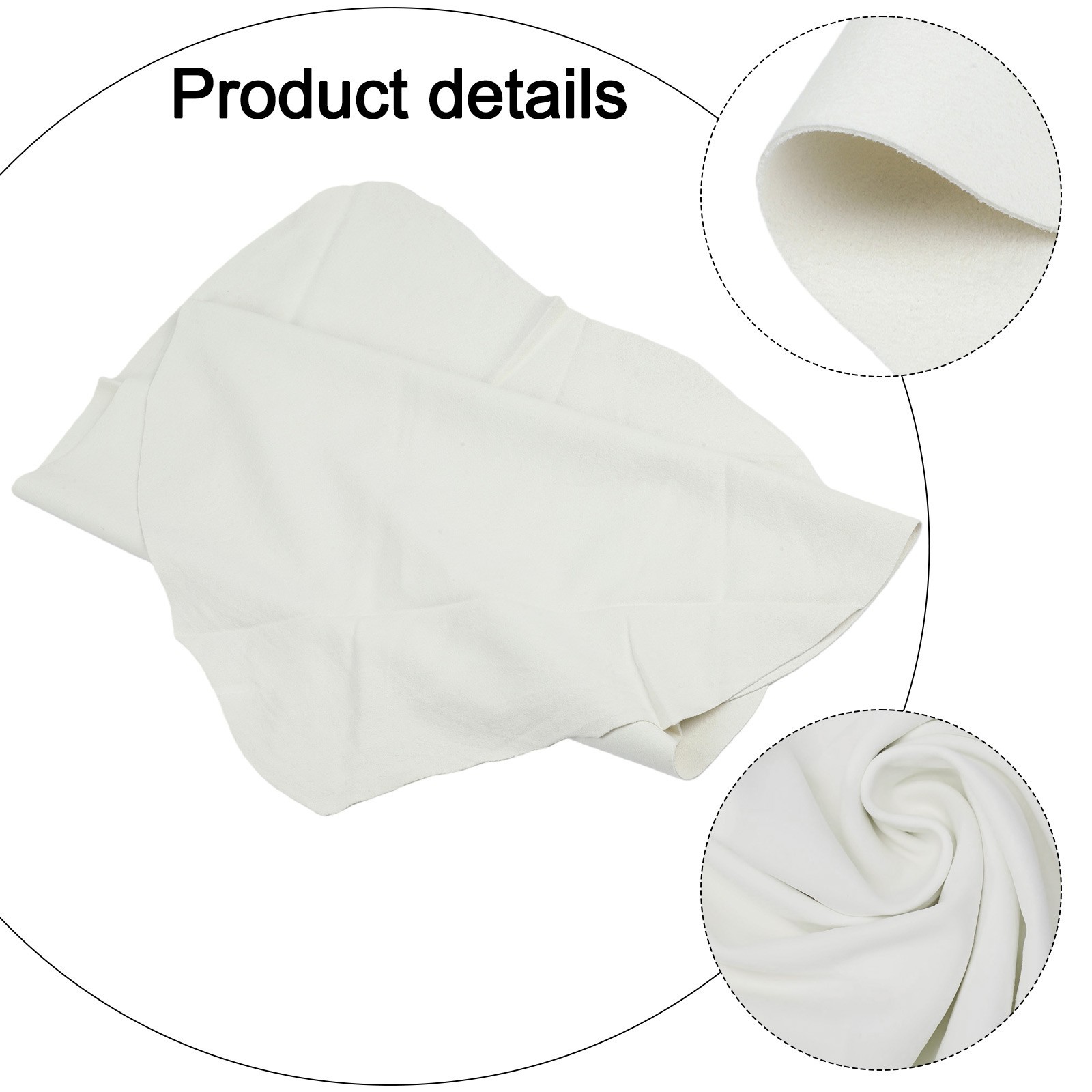 Chamois Leather Cleaning Cloth Car Washing Towel Water Absorbent Rag 40*60cm New