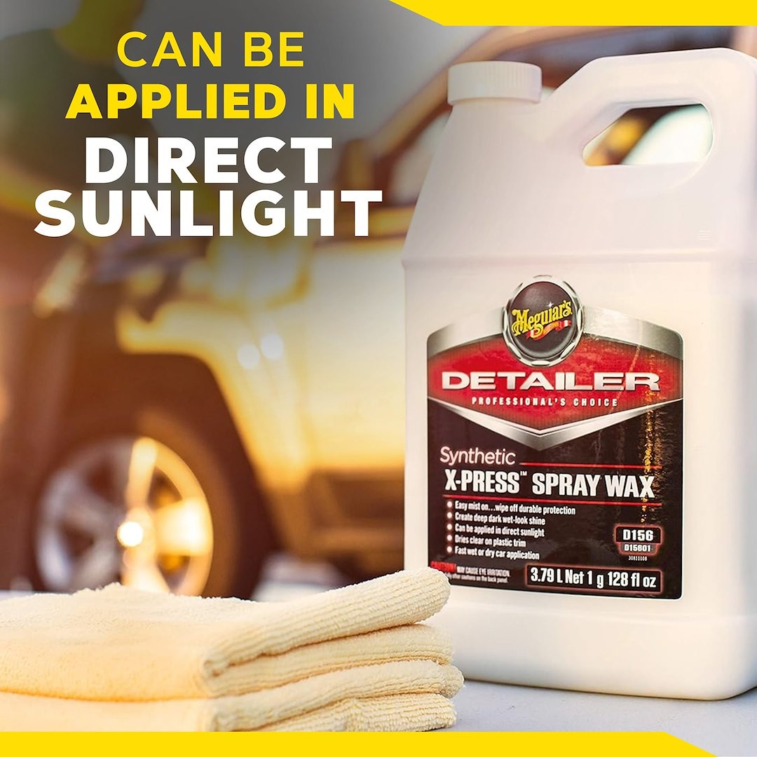 Meguiars D15601 Car Wax Liquid 1 Gallon Can w/o Applicator Single
