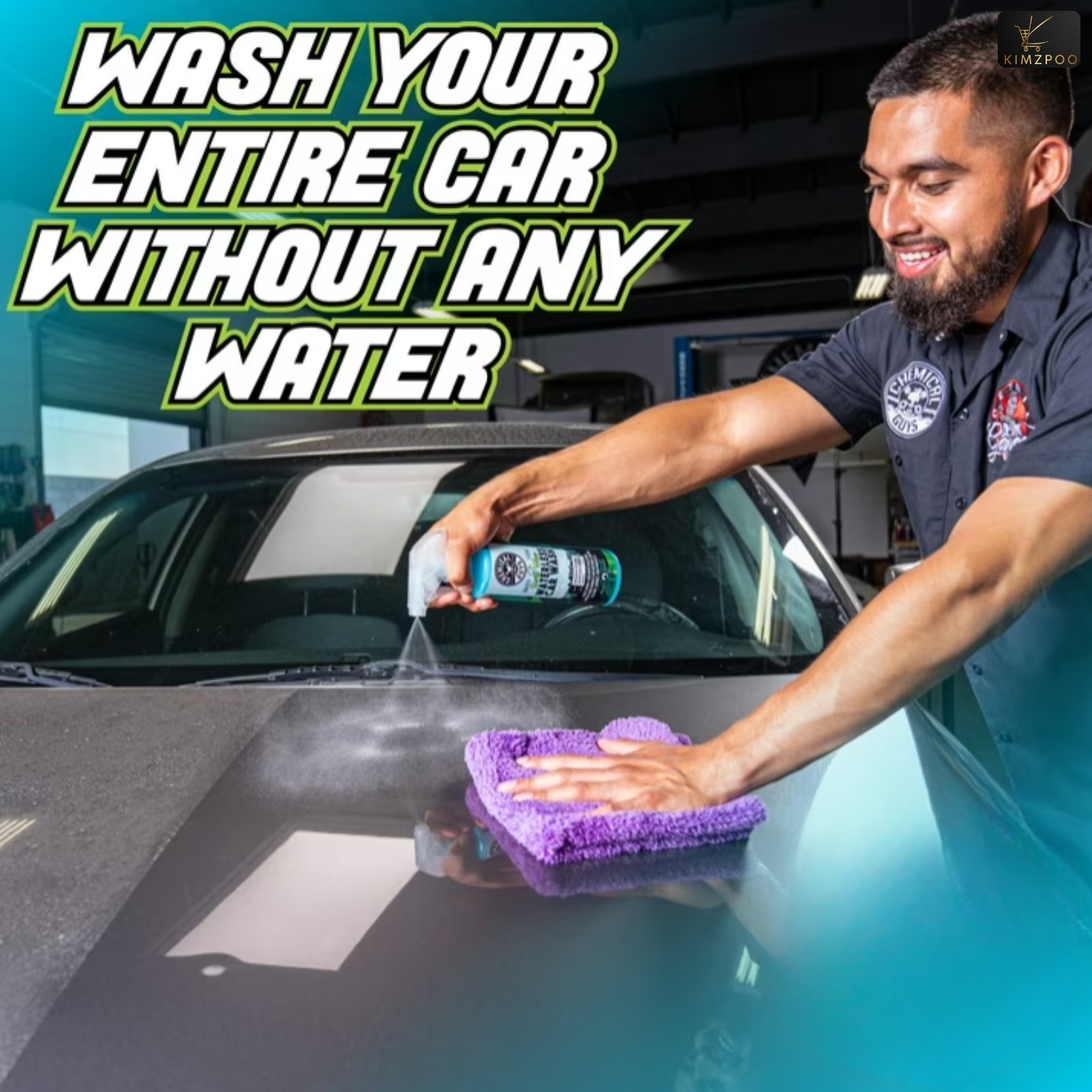 2-Pack Chemical Guys Swift Wipe Waterless Car Wash 16 oz, Quick Detailer Spray
