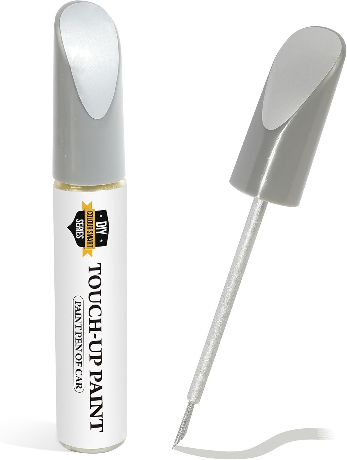 Silver Touch Up Paint Pen for Car Scratch Repair – 0.4 Oz Easy Application