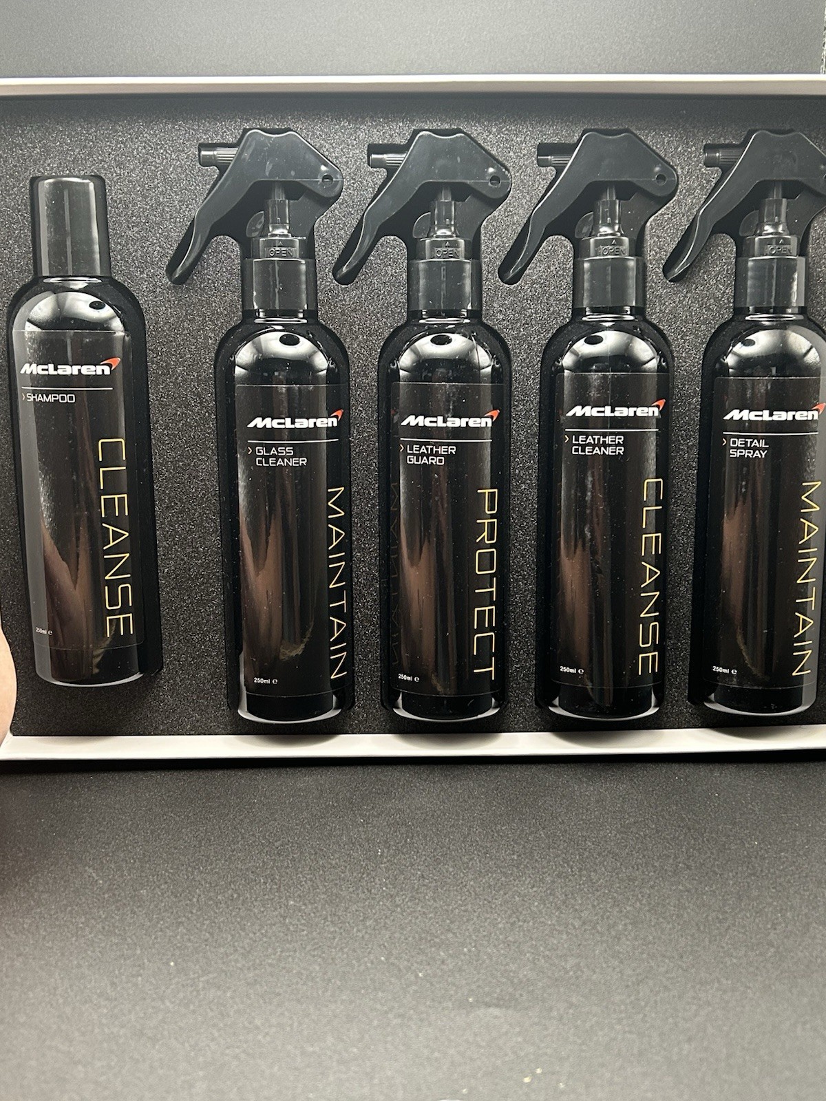 McLaren Car Detailing Kit 5 Pcs Set New In Box
