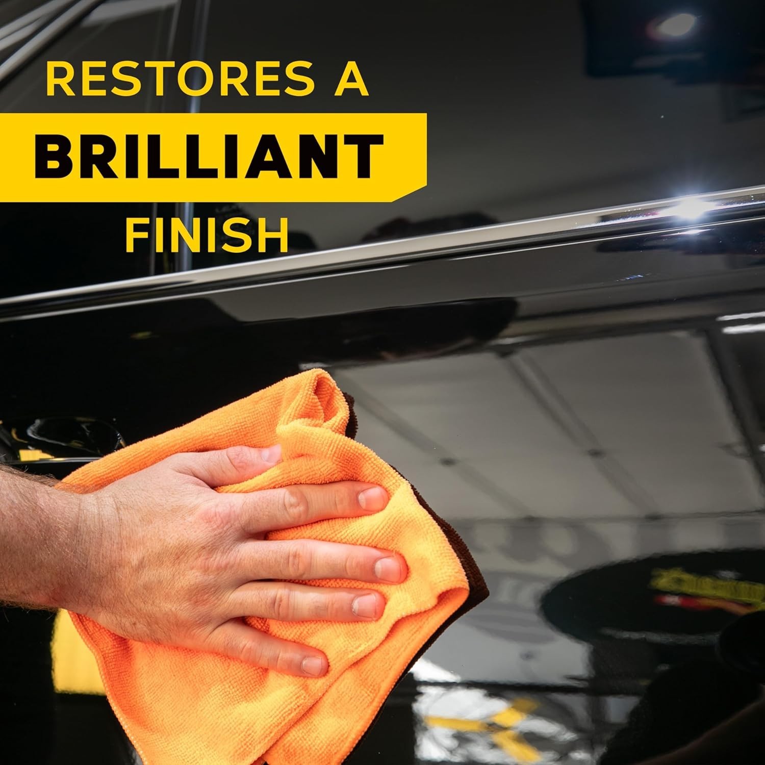 Quik Eraser Kit – Car Scratch Remover with Drill Pad & Microfiber Towel