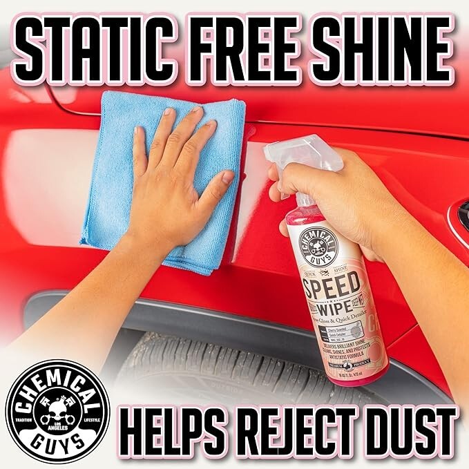 Chemical Guys WAC_202_16 Speed Wipe Quick Detailer, Safe for Cars, Trucks, SUVs