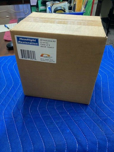 Dvelup Headlight Restoration All Inclusive Kit #100417 — 4PCS. for 2 CARS (FR)
