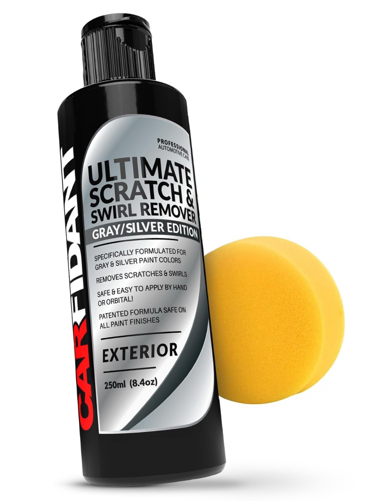 Car Scratch Remover Kit – Gray & Silver Swirl Repair, Deep Scratch Buffer, 8.4 f