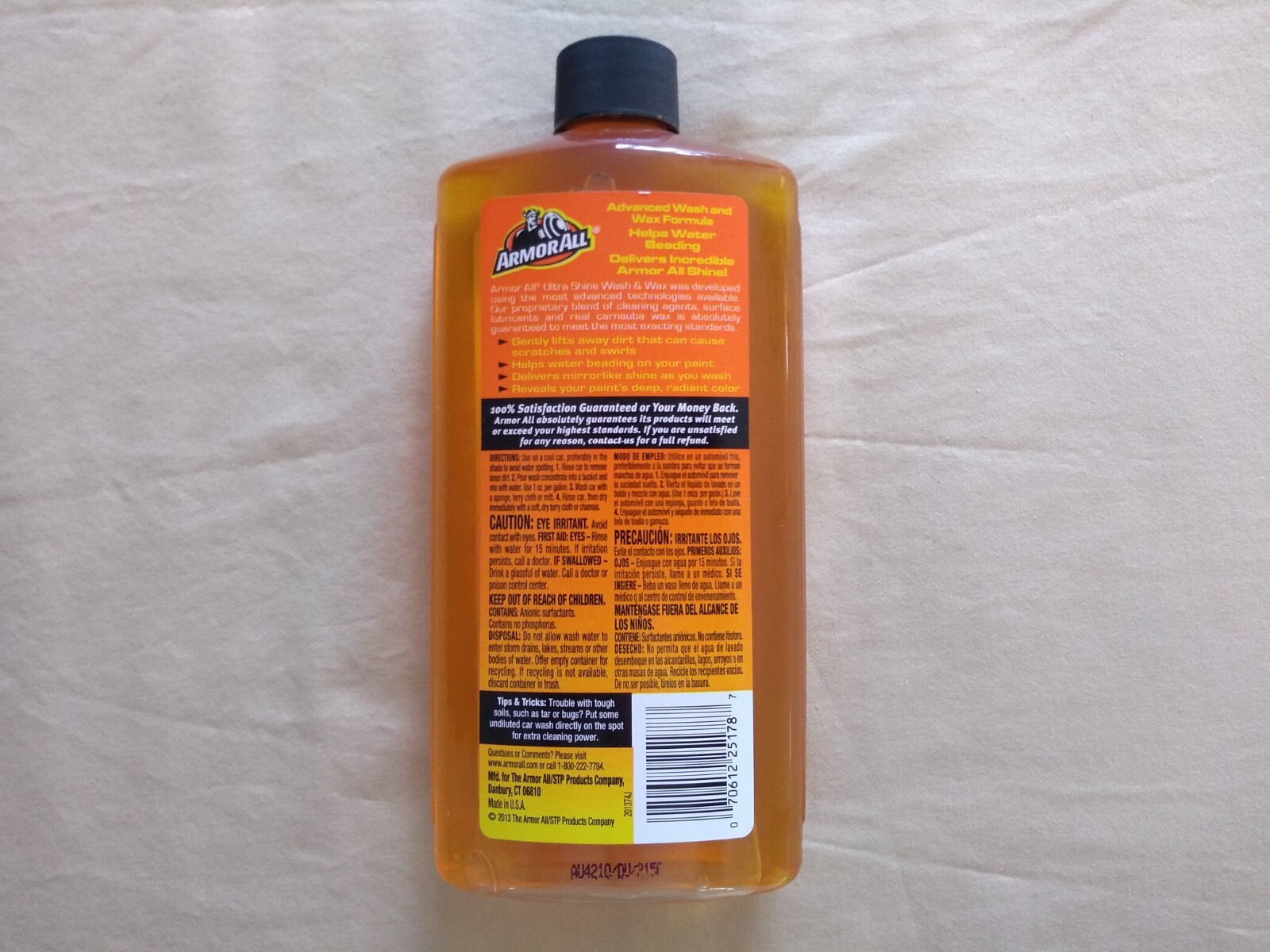 NEW – Armor All Ultra Shine Car Wash & Wax – 16 fl oz