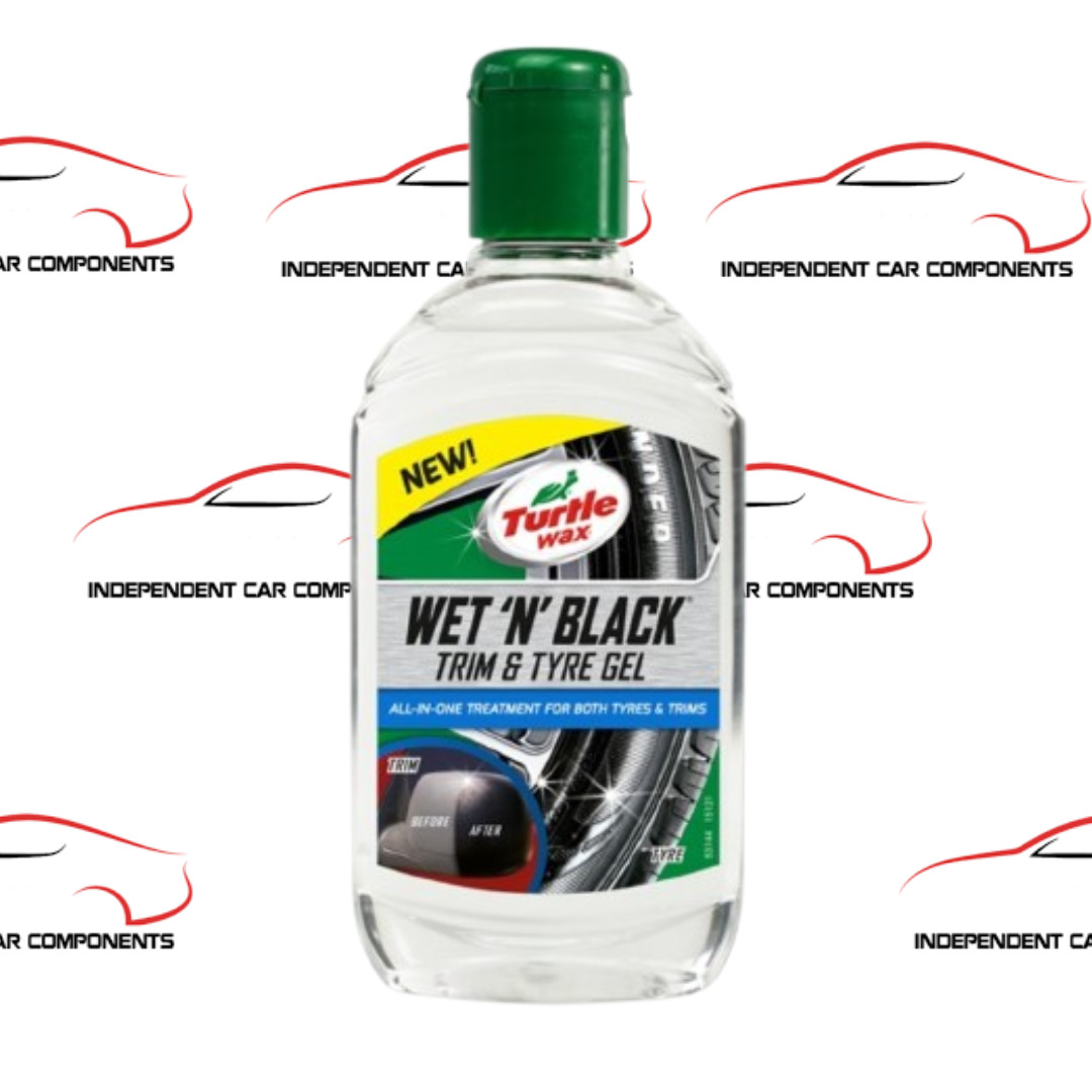 Turtle Wax Wet ‘n’ Black Trim & Tyre Gel 300ml TWX53144