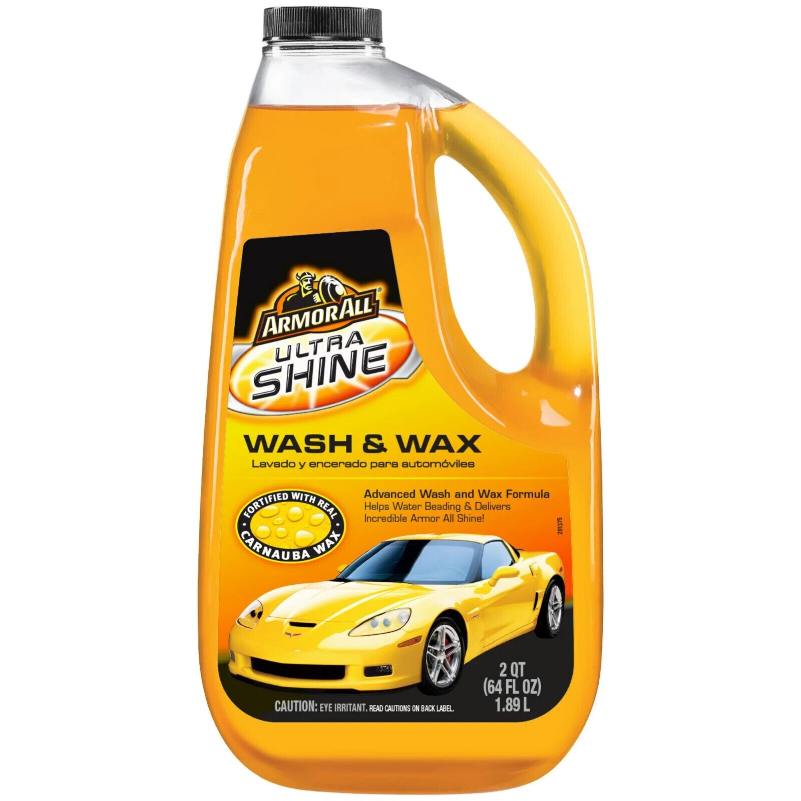 Armour All 10346 Ultra Shine Wash and Wax – 64 Fl oz Bottle