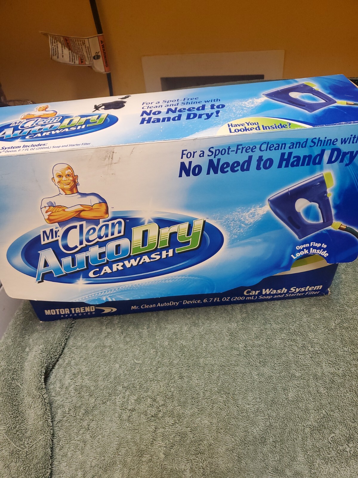Mr. Clean AutoDry Carwash Car Wash System w/ Soap & Starter Filter