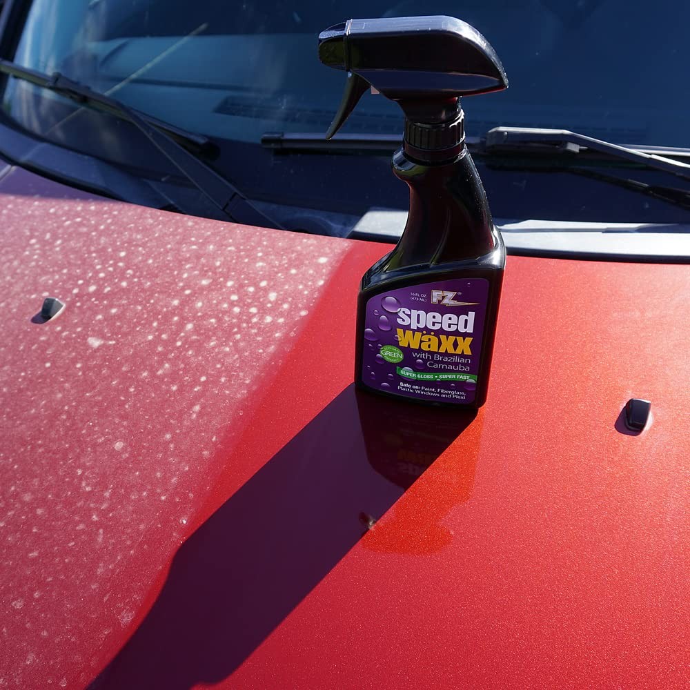 FZ Speed Waxx – Car Cleaning Supplies, Wax Spray 16 Fl Oz (Pack of 1)