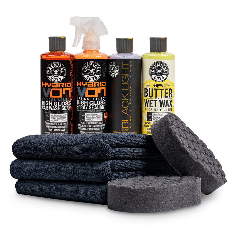 Chemical Guys – Black Car Care Kit (9 Items) HOL203