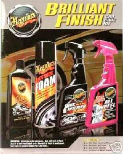 MEQUIARS Features · 4pk Car care kit Each Kit Includes: