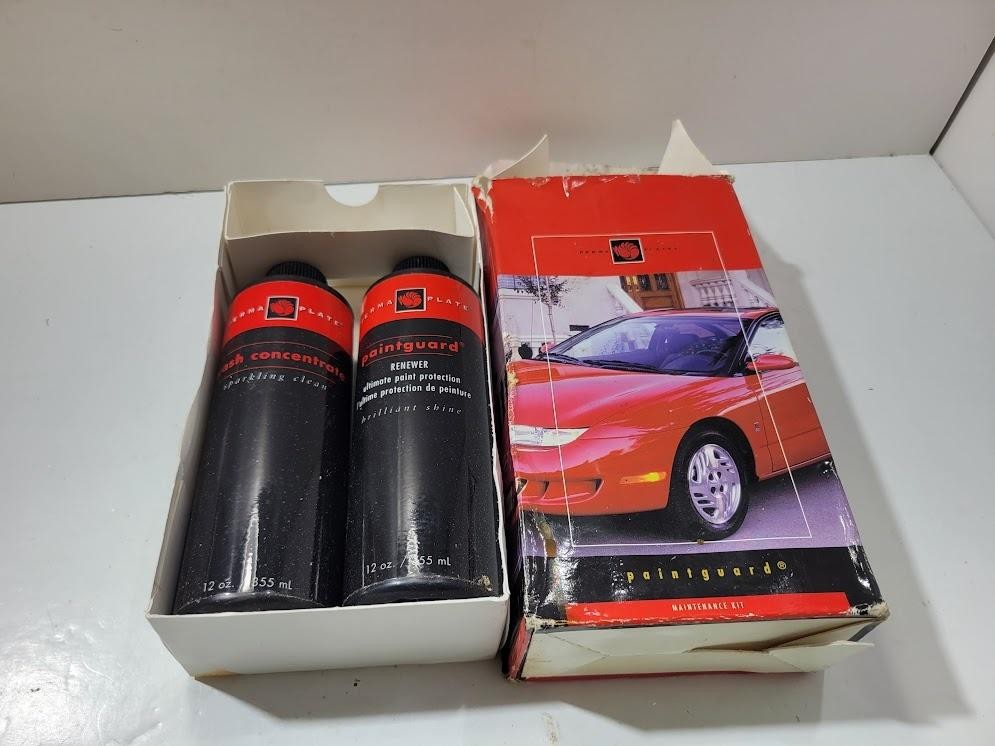 Perma Plate Paintguard Maintenance Kit Car Paint Protection Renew Wash 2 Bottles