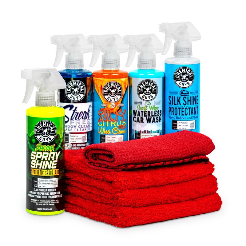 Chemical Guys – Complete Waterless Wash Detail & Shine Kit