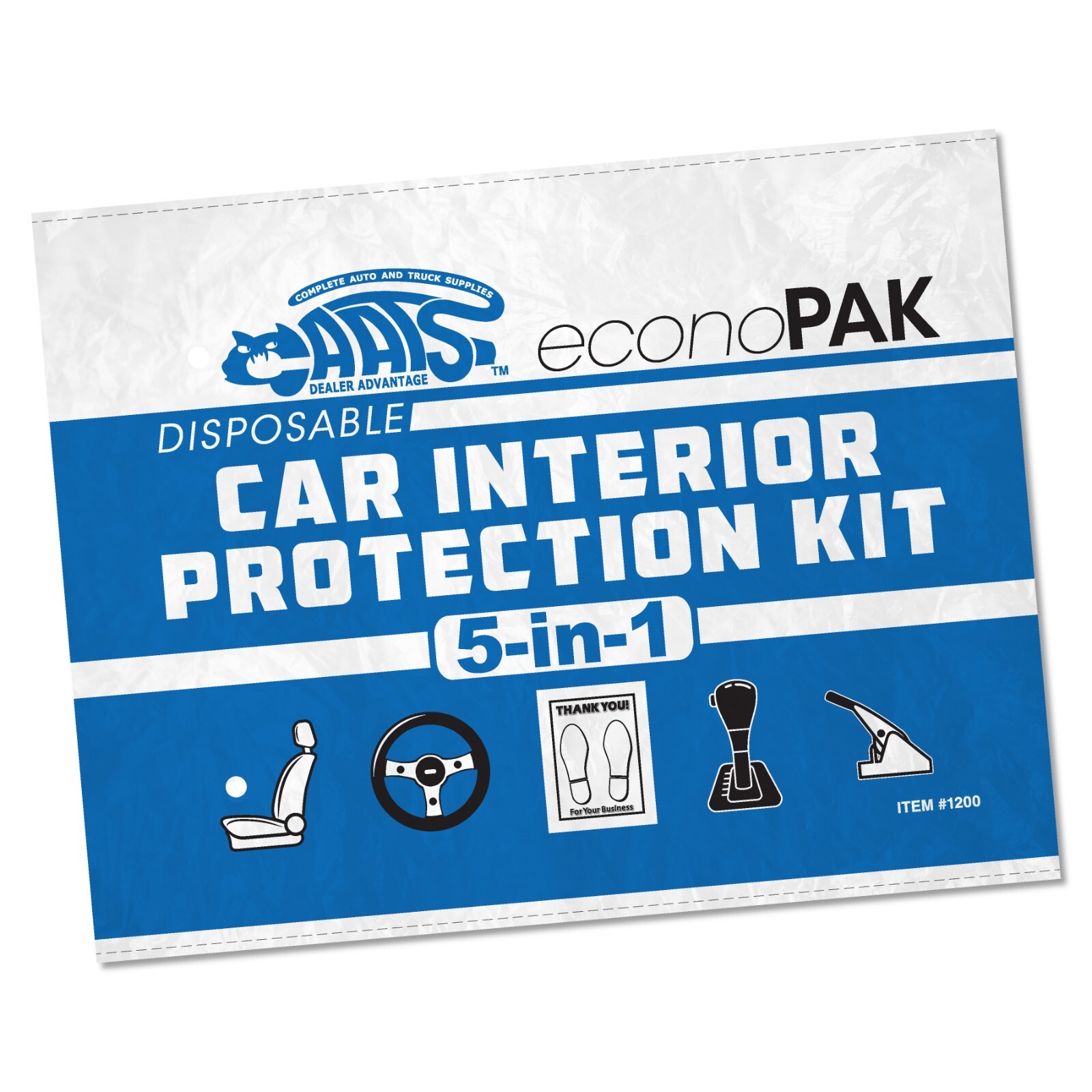 5-In-1 Car Interior Protection Kit for Car Dealerships, Detail Shops, Body Shops