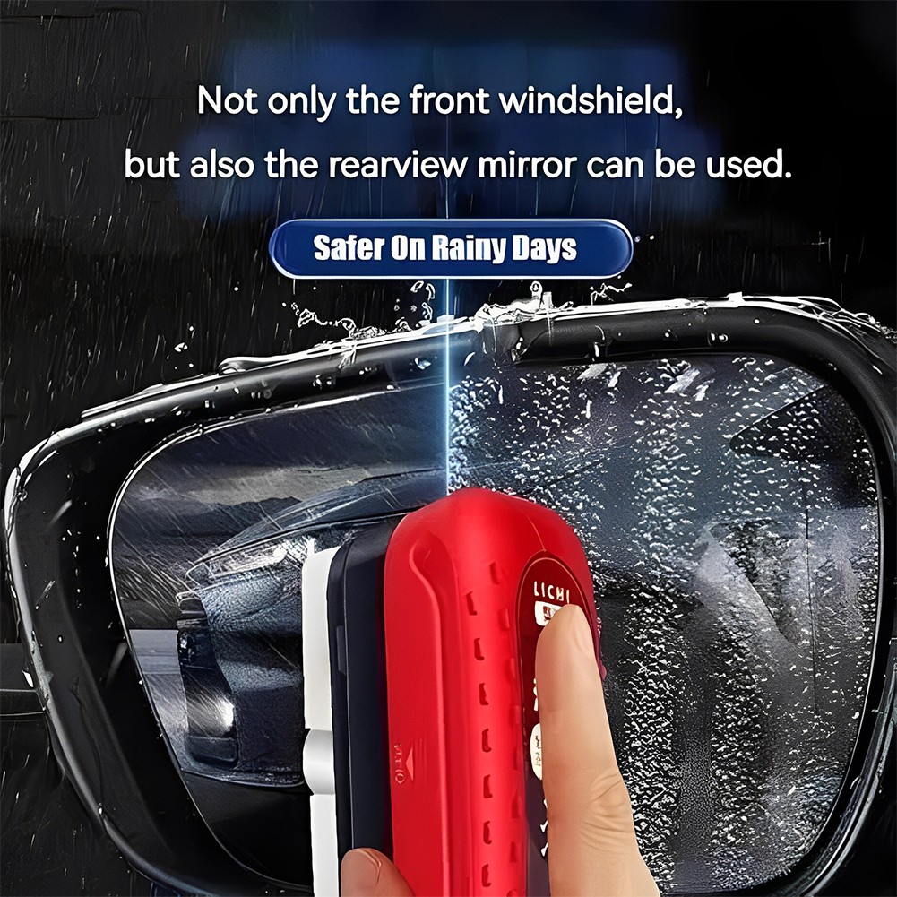 Automotive Oil Film Cleaning Brush Car Windshield Cleaner Tool Clear Vision