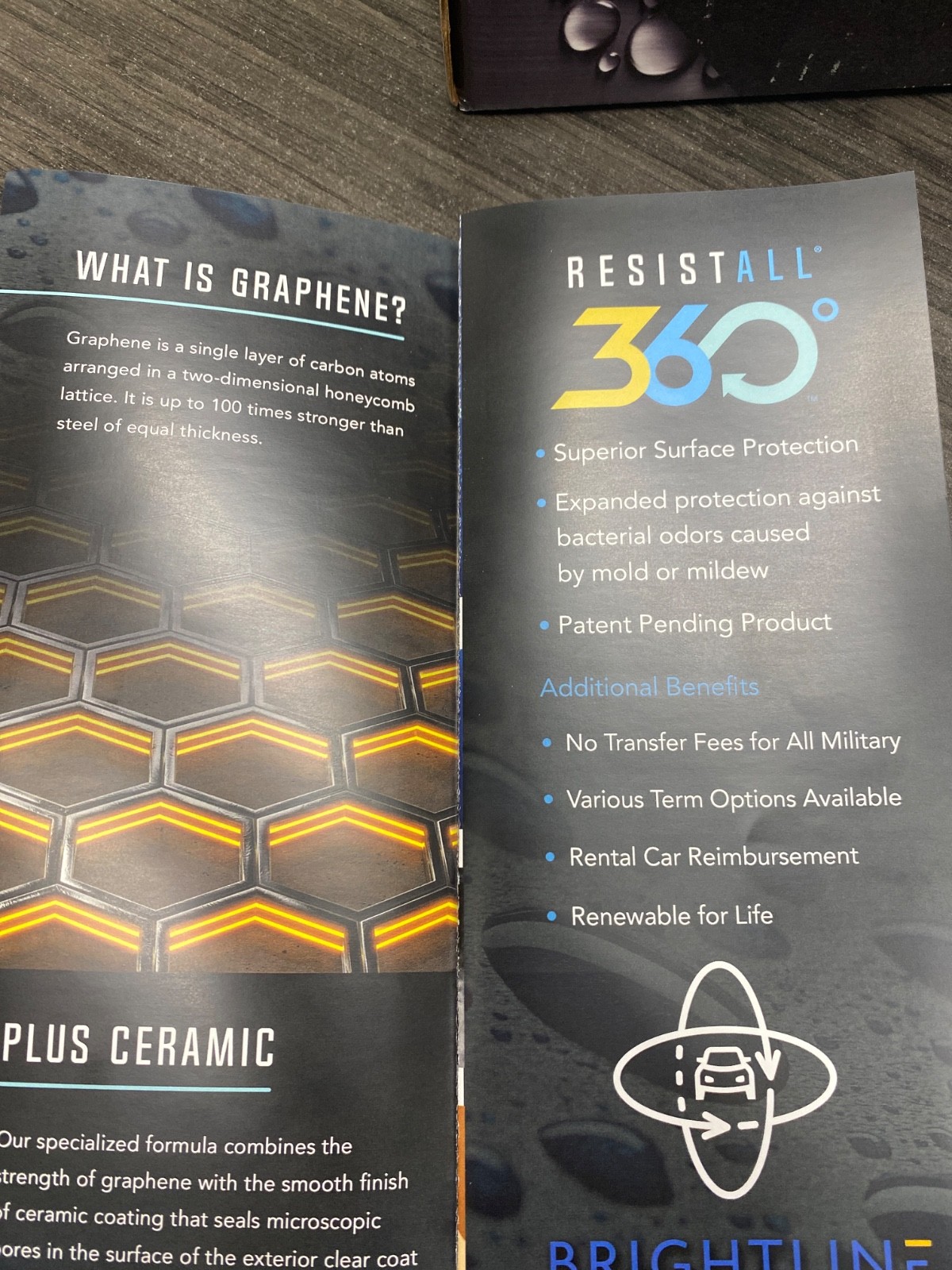 Resistall Customer Care Kit Ceramic and Graphene sealant