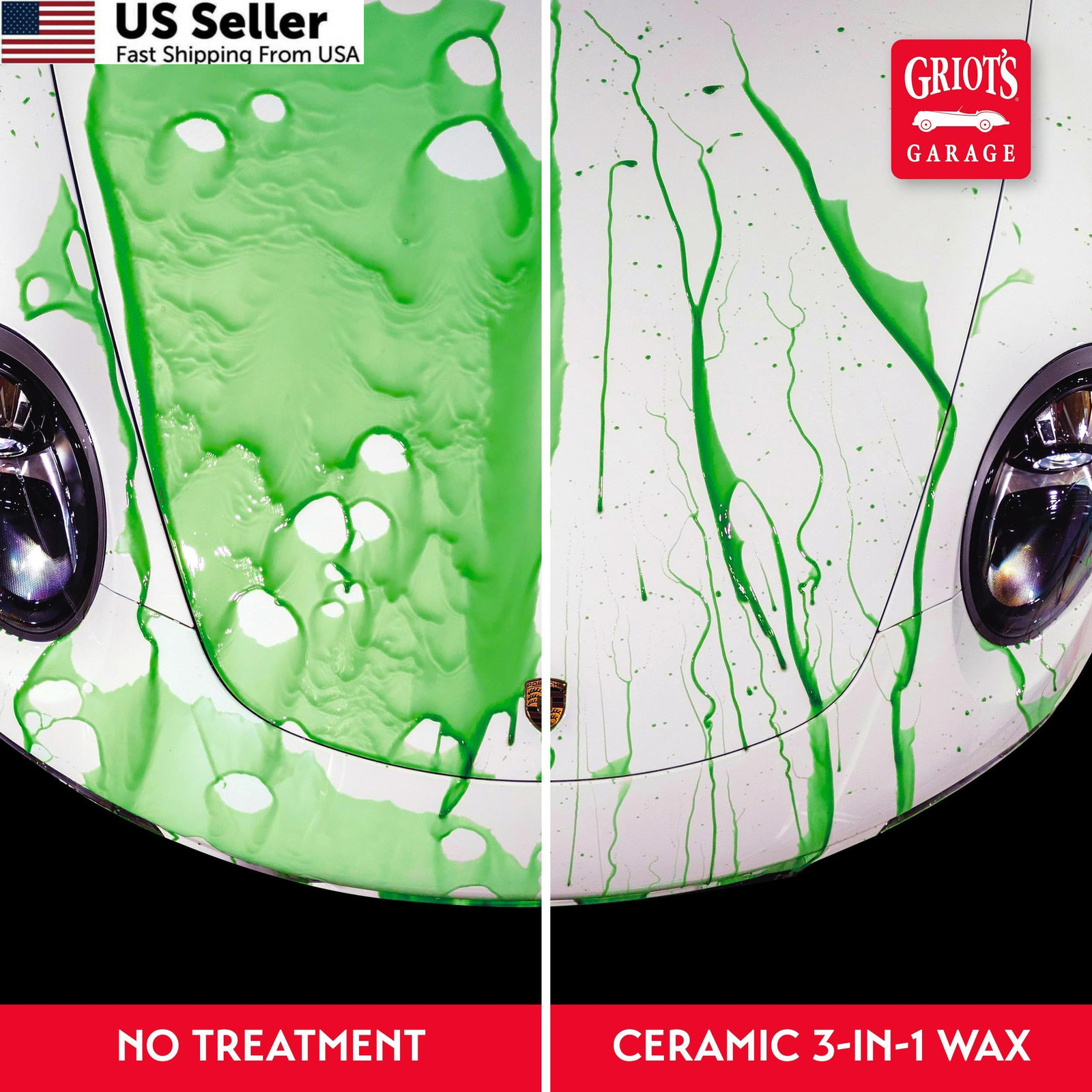 Griots Garage Ceramic 3-in-1 Wax SiO2 Spray 22 oz Car Protection 10978