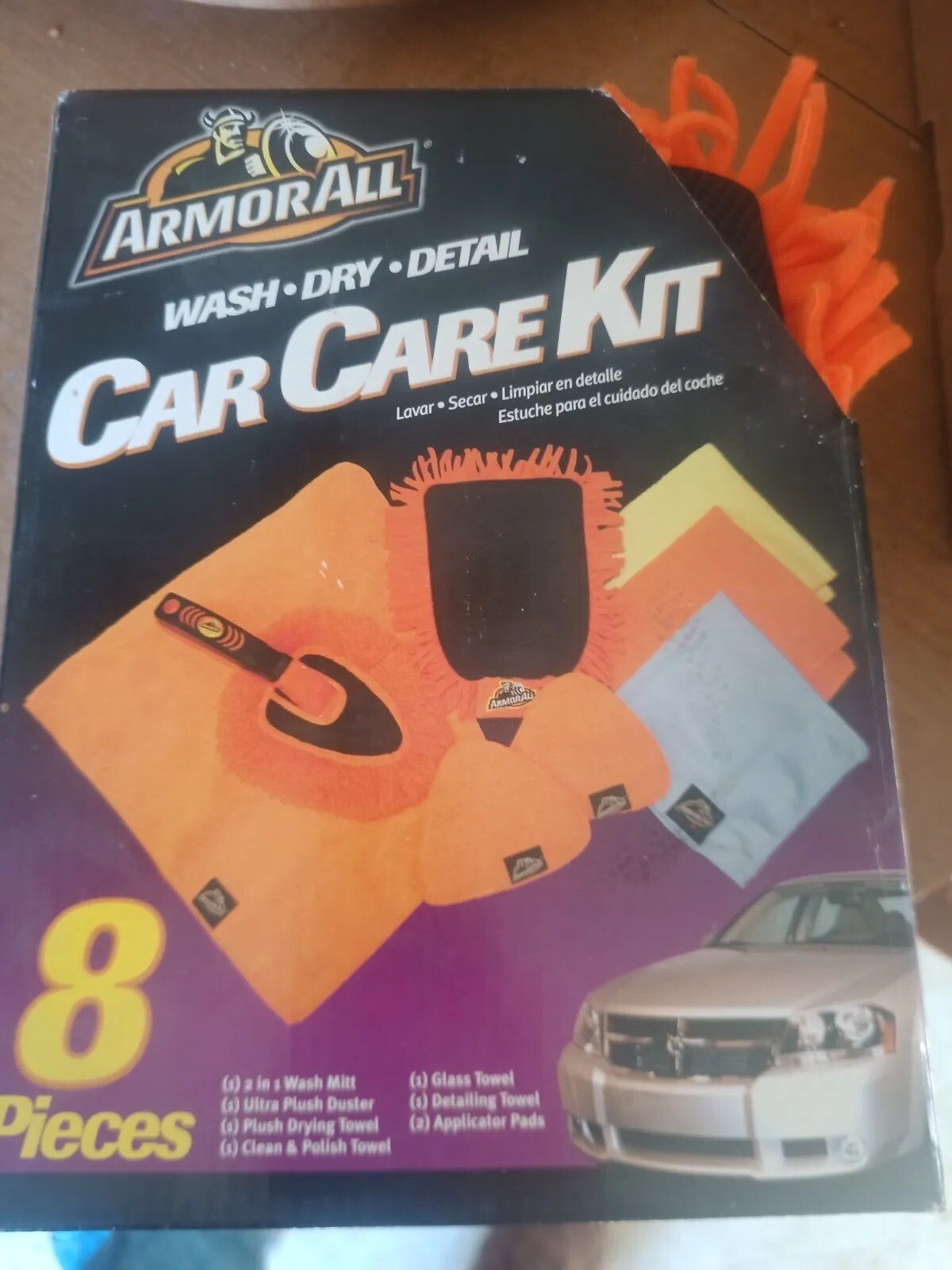🎁 X-MAS 🎄 Armor All Wash Dry Detail 8 Piece Car Care Kit Christmas Gift 🎁 🎄