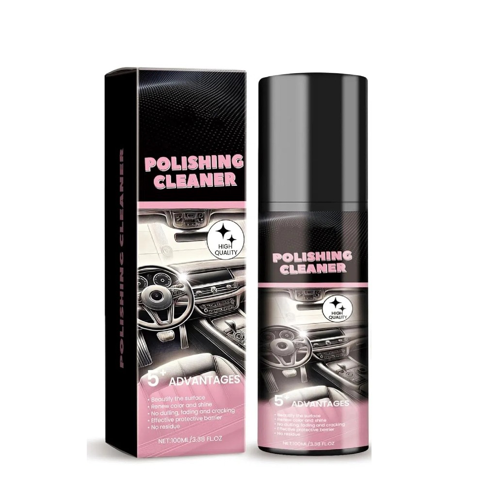 2025 New Polishing Cleaner Car Interior 100ml Vehicle Interior Cleaning Set
