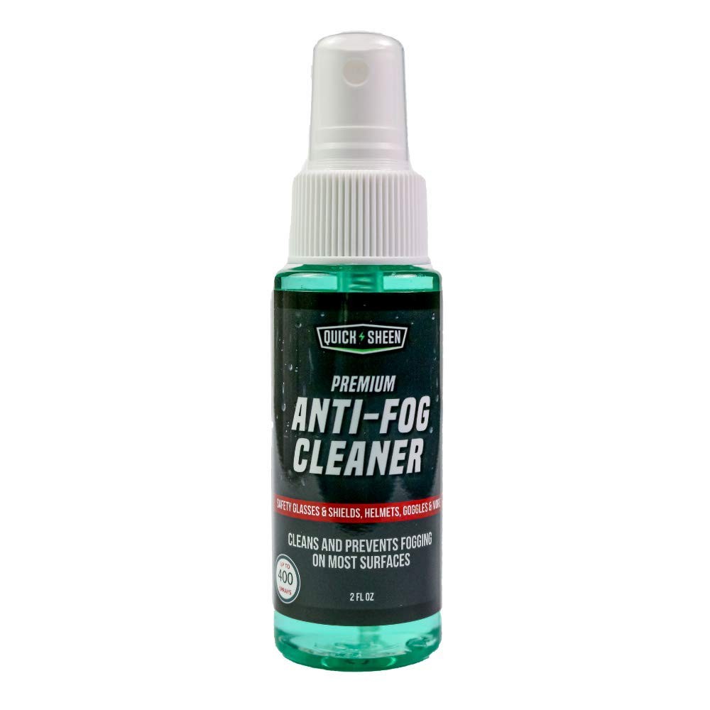 Quick Sheen Anti-Fog Spray for Glass, Windows, Glasses, 2oz Travel Size