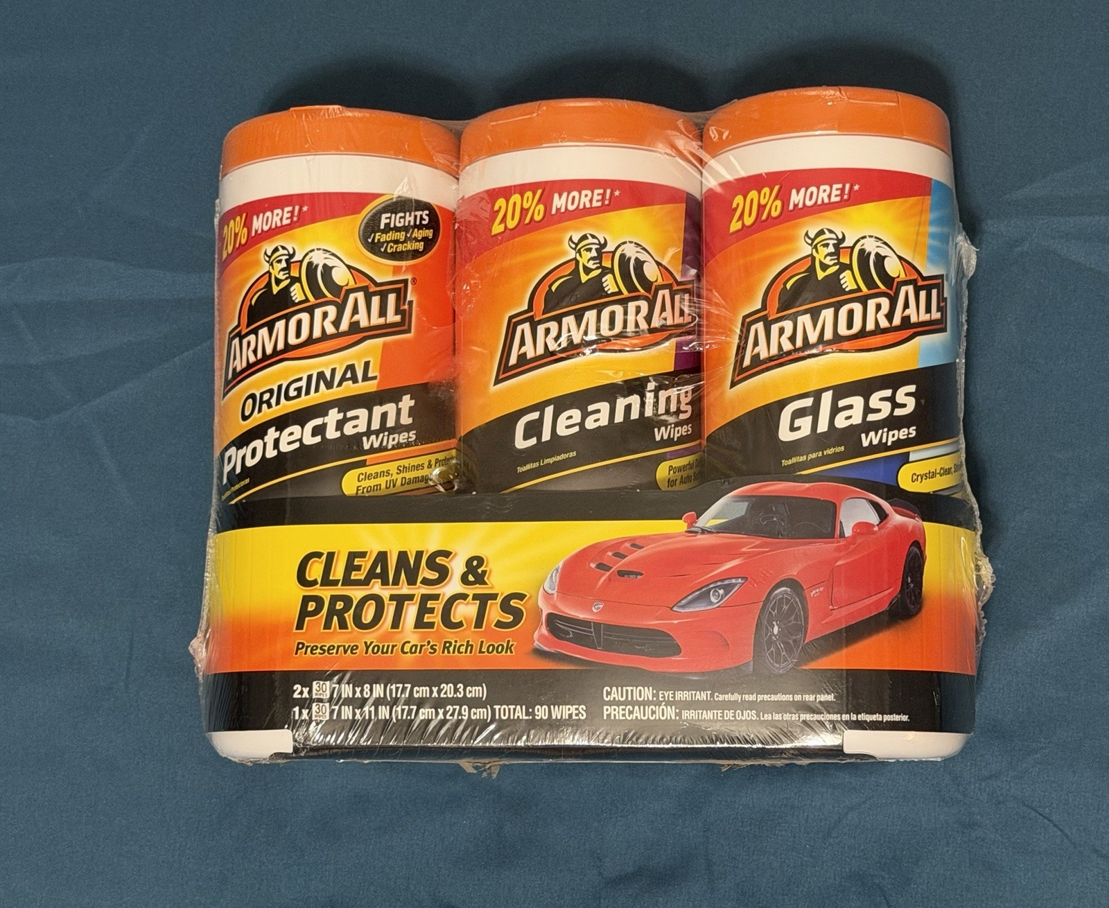 Armor All Clean and Protect Car Cleaning Kit 3 Piece Set