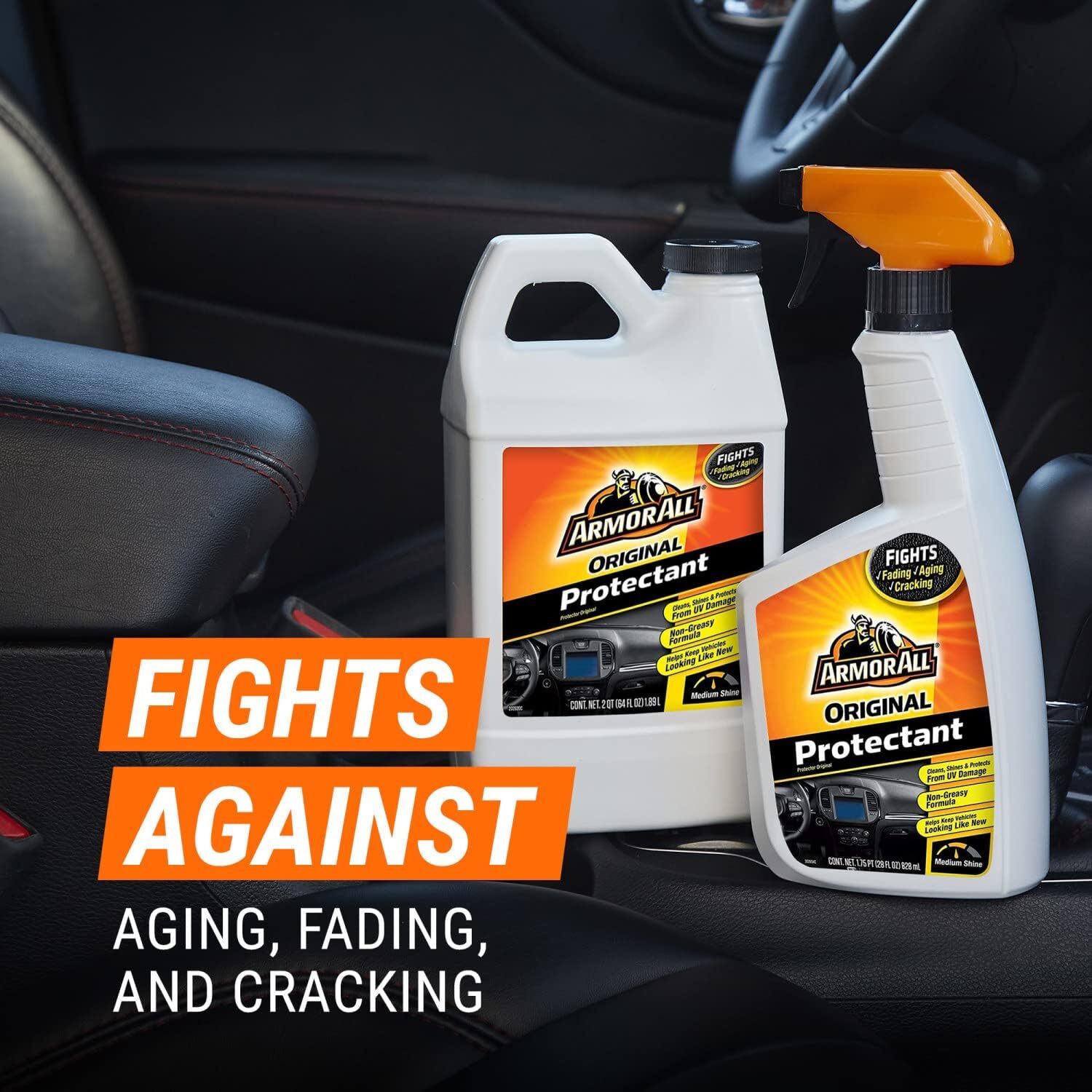 Armor All Original Protectant Spray and Refill, Interior Car Cleaner with UV Pro