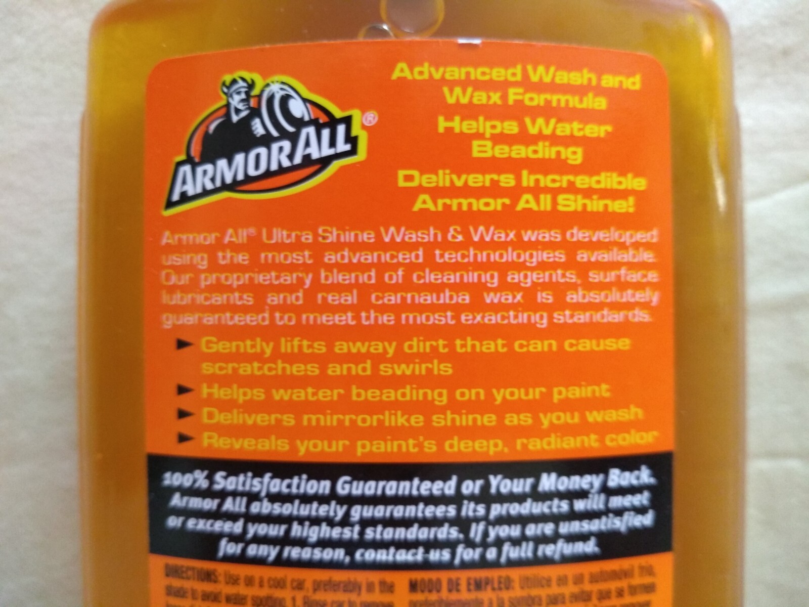 NEW – Armor All Ultra Shine Car Wash & Wax – 16 fl oz