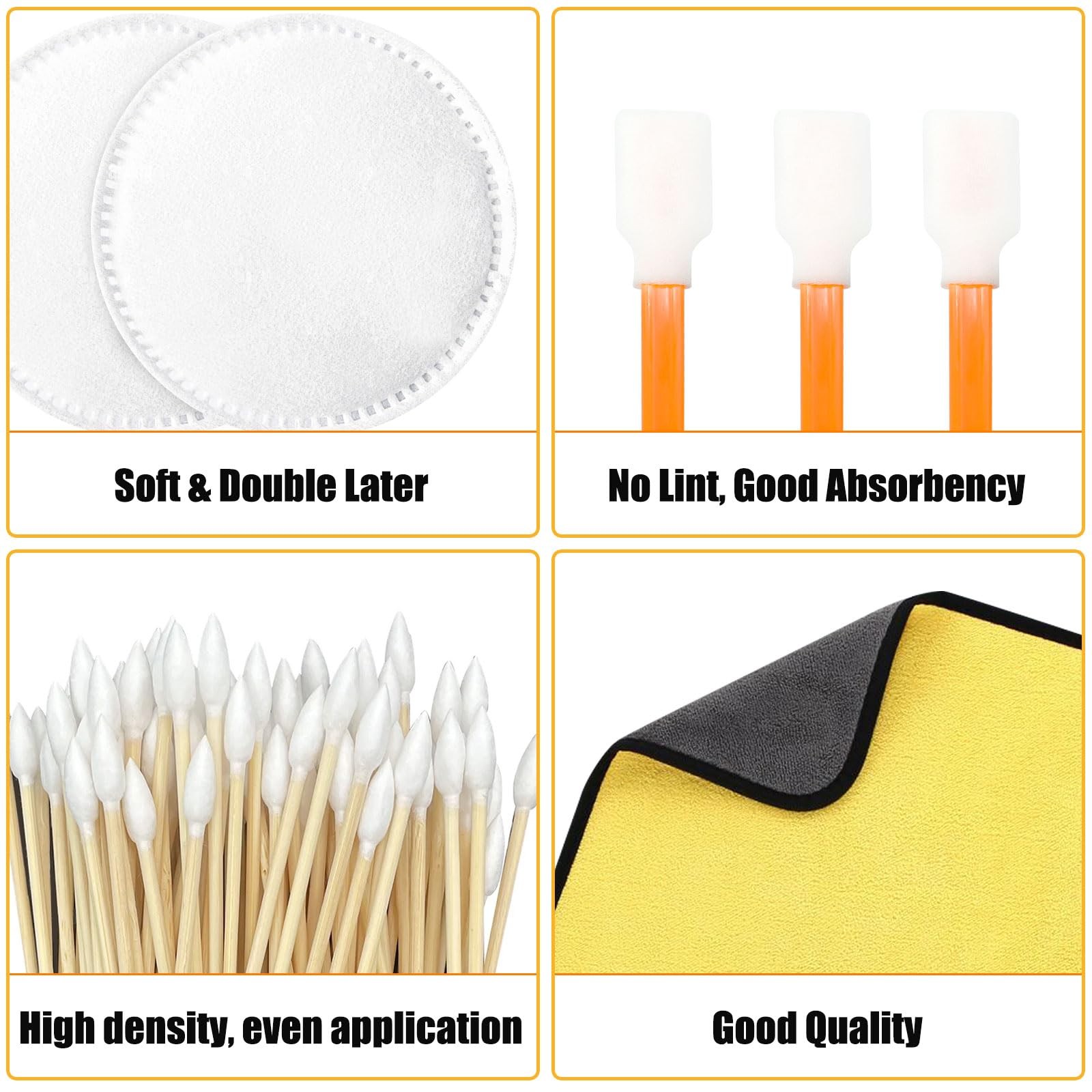 COARVXA 267 Pcs Card Care Clean Kit,Trading Card Cleaning Kit with Fixing Jig