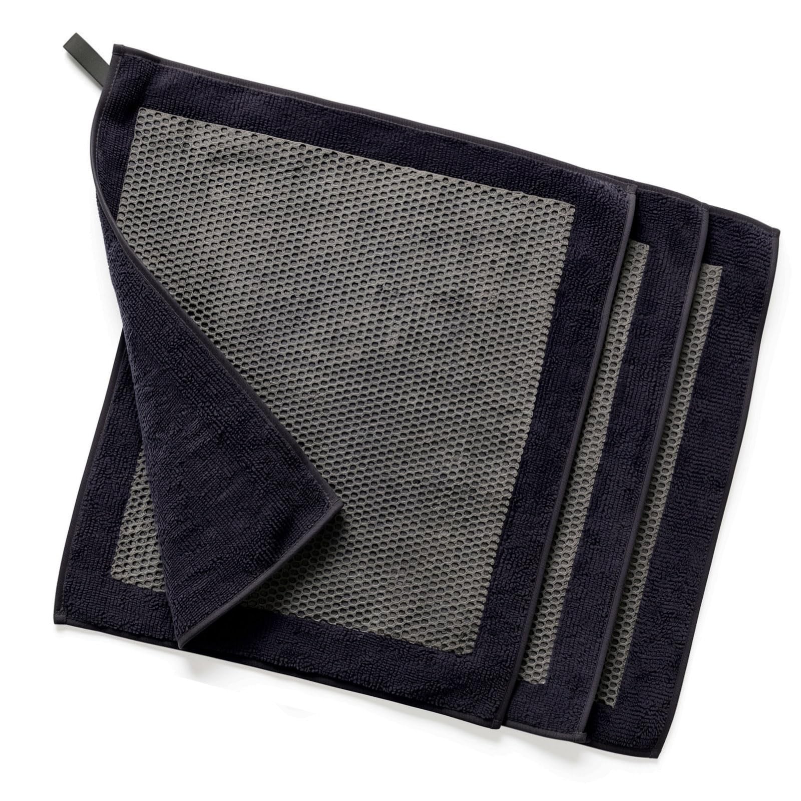 3 Pcs Clay Towel – Auto Detailing synthetic bar 12in. x 12in., Black
