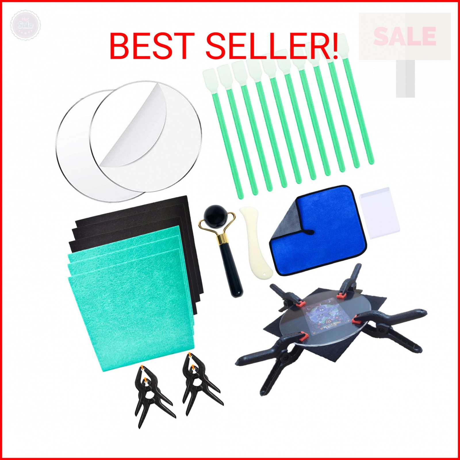 Luxiys 28 PCS Trading Card Cleaning Kit Sports Card Care Cleaning Kit Care Acces