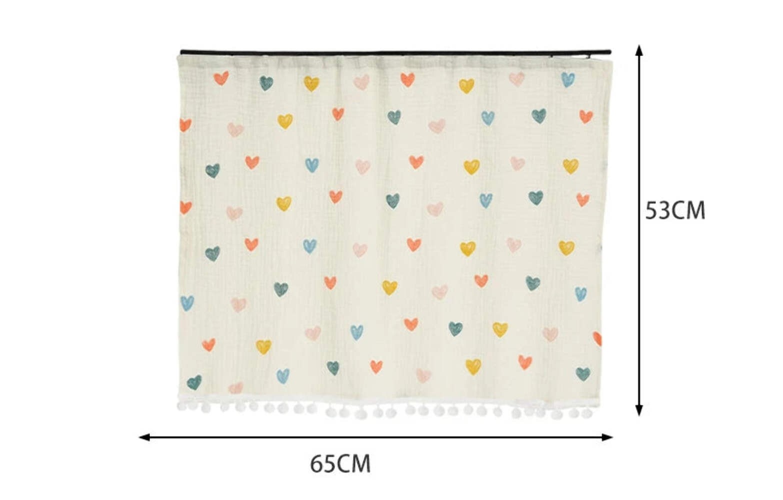 Cartoon Car Curtains Car Sunshade Side Curtains Embedded Rail Car with Sun