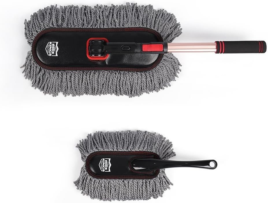 Extendable Car Duster Kit – Scratch Free Brush Mop