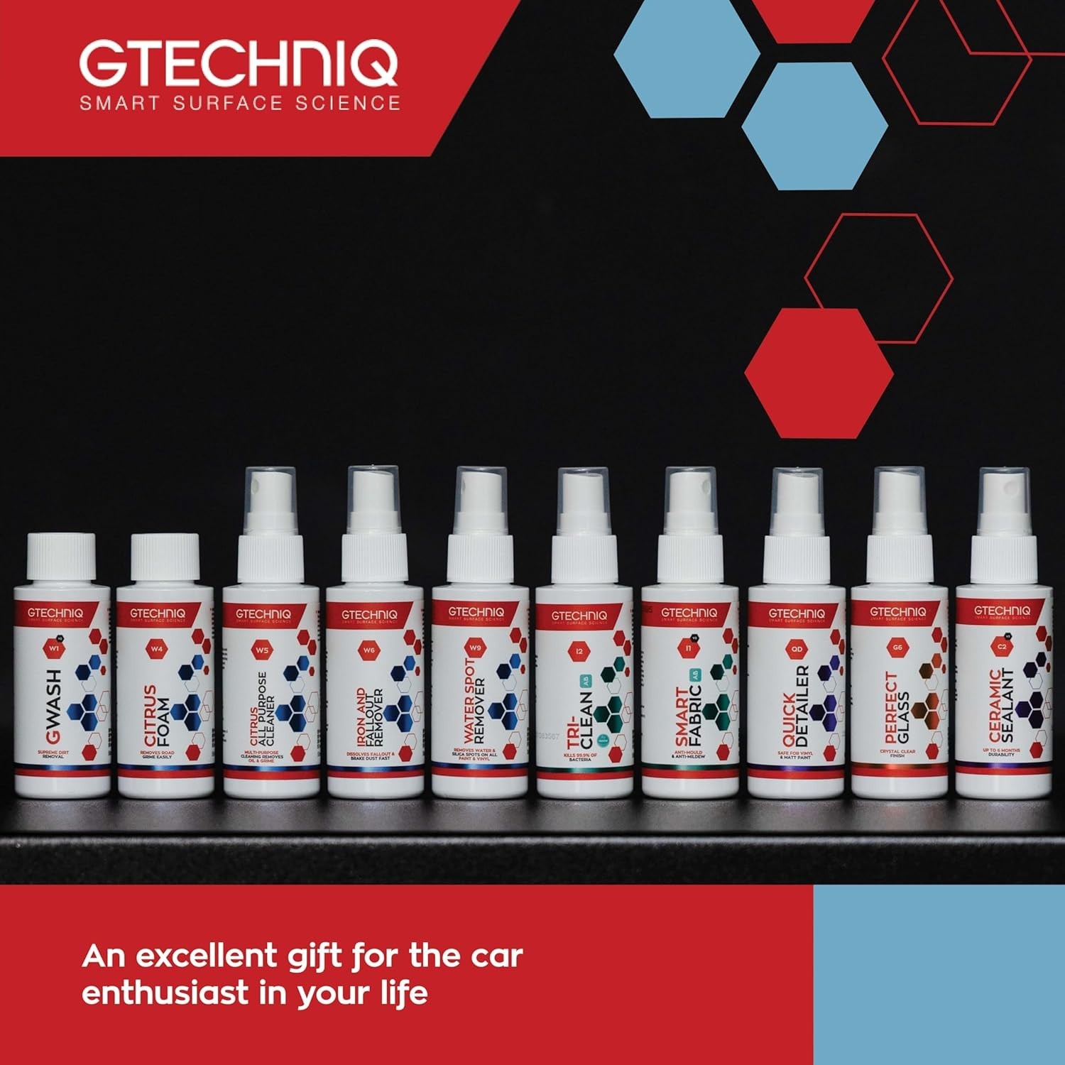 10-Piece Car Care Kit with Nanotechnology | Ideal Gift for Enthusiasts