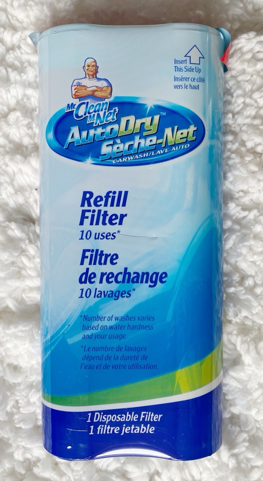 Mr. Clean AUTO Car Wash Refill FILTER 10 Uses 1 Disposable New Old Stock