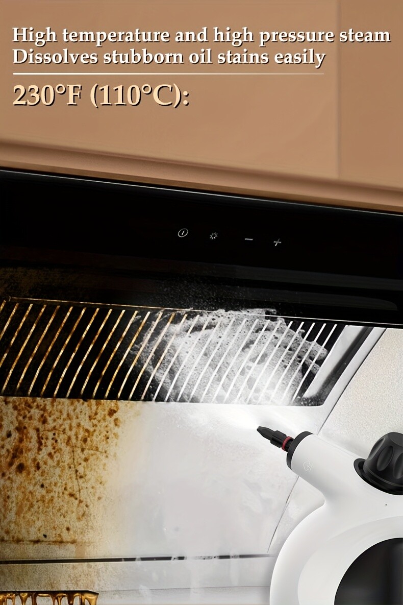 2500W Car Steamer Detailing High Pressure Handheld Steam Cleaner Tank Portable