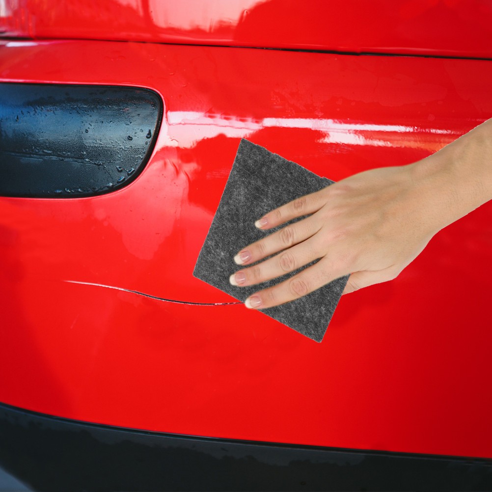 4Pcs Nano Car Scratch Remover Cloth for Auto Paint Restore and Water Spot Repair