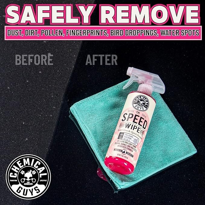 Chemical Guys WAC_202_16 Speed Wipe Quick Detailer, Safe for Cars, Trucks, SUVs