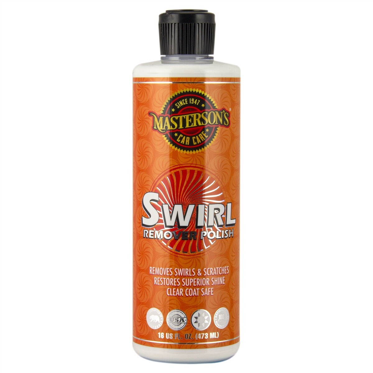 Masterson’s Car Care Swirl Remover Polisher 16OZ Bottle