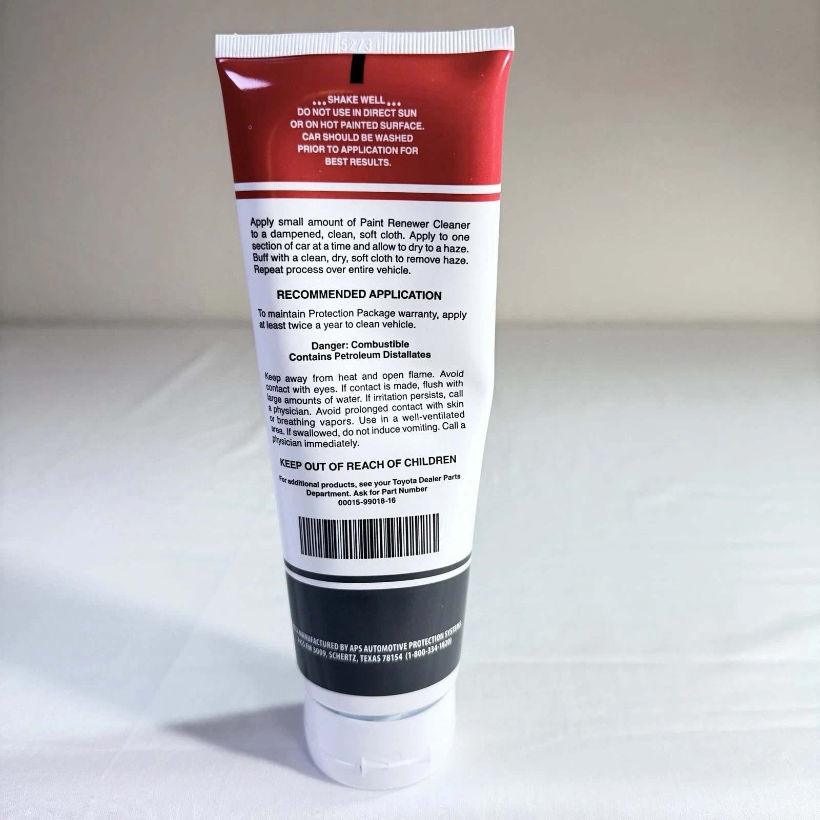 Toyota – Automotive Paint Renewer Cleaner – Vehicle Protection Package 8oz Tube
