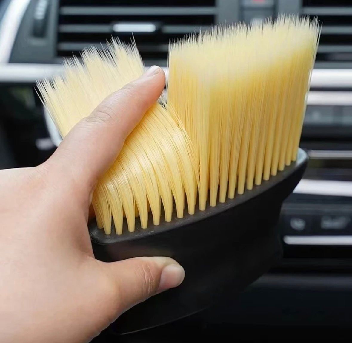 Car Interior Detailing Brush Super Soft Dust Sweeping Tool