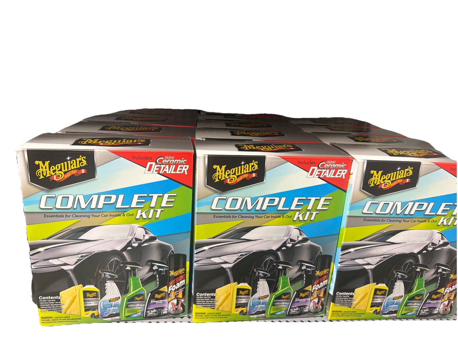 Meguiar’s Complete Car Care Detailing Kit • #G55208