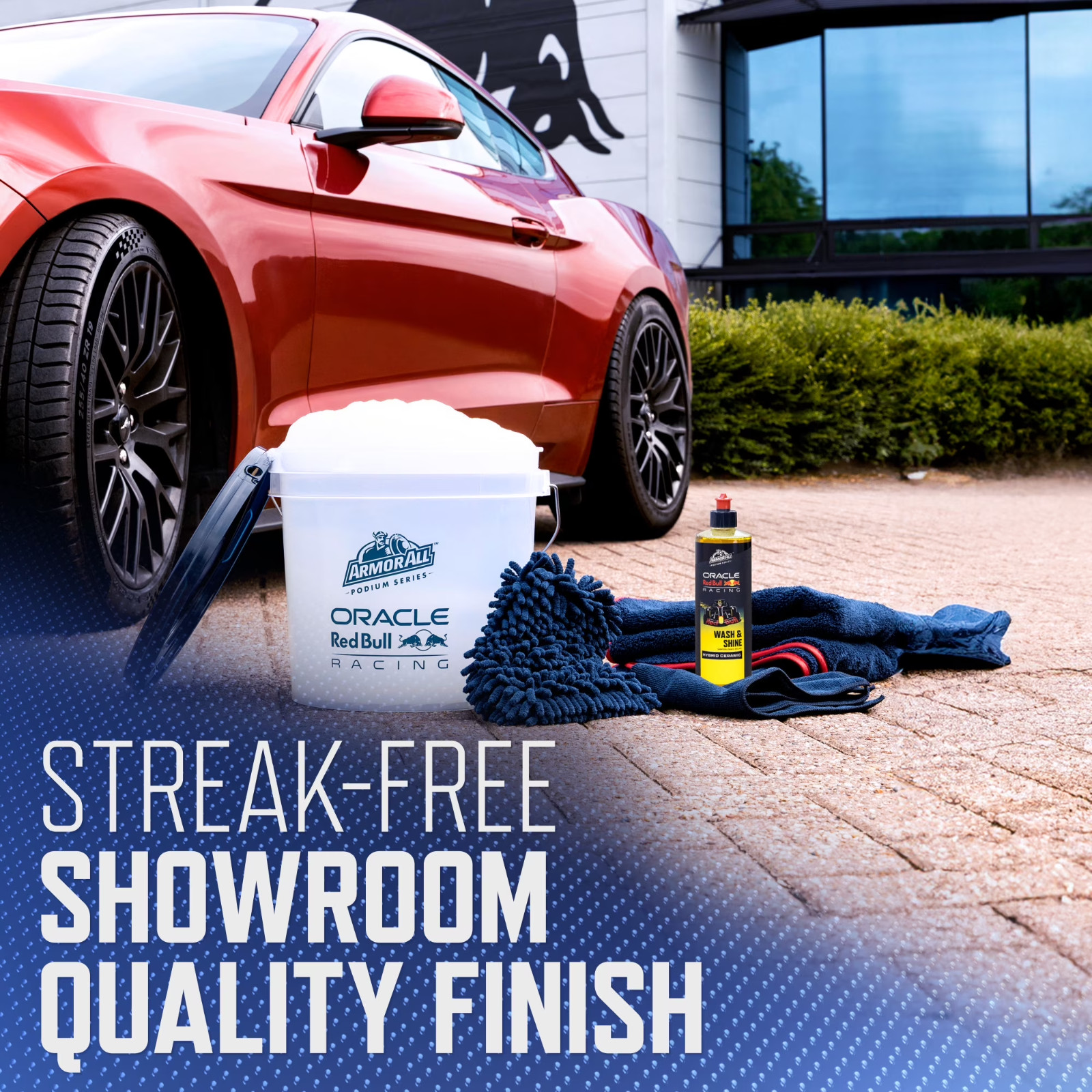 8-Piece Bucket Armor All Podium Series Victory Pack Car Detailing Kit Easy Clean