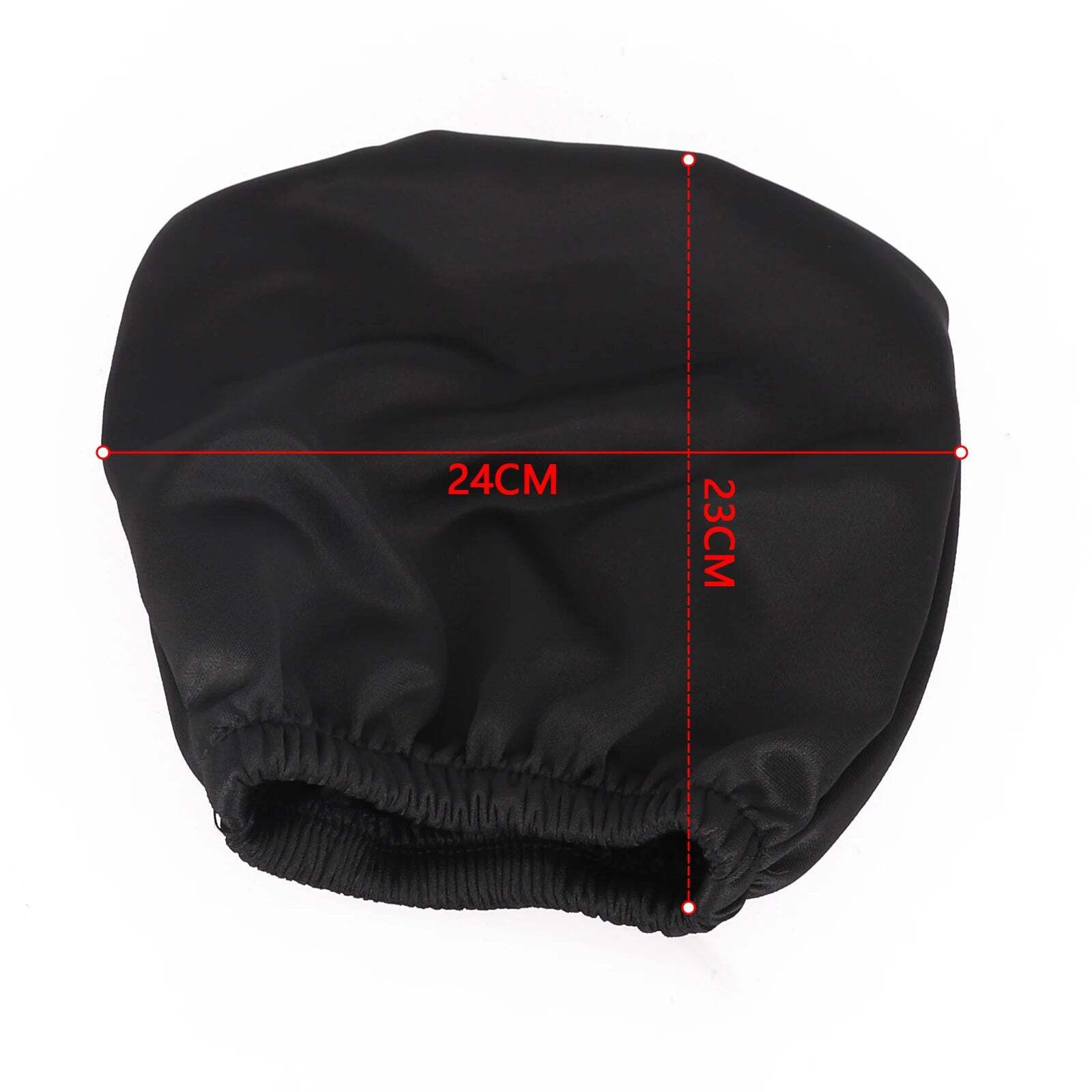 1pc Premium Cloth Headrest Cover For Car Truck SUV Auto Universal Elastic Neck